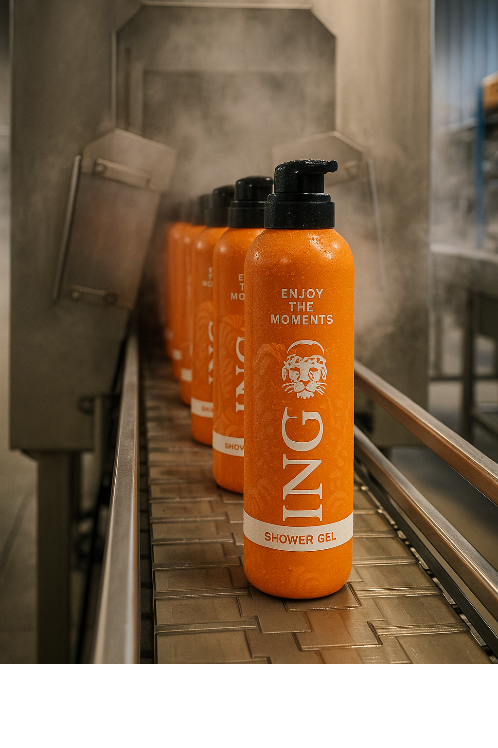 productie van ING flesjes