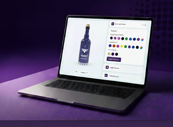 bierfles ontwerpen in designtool