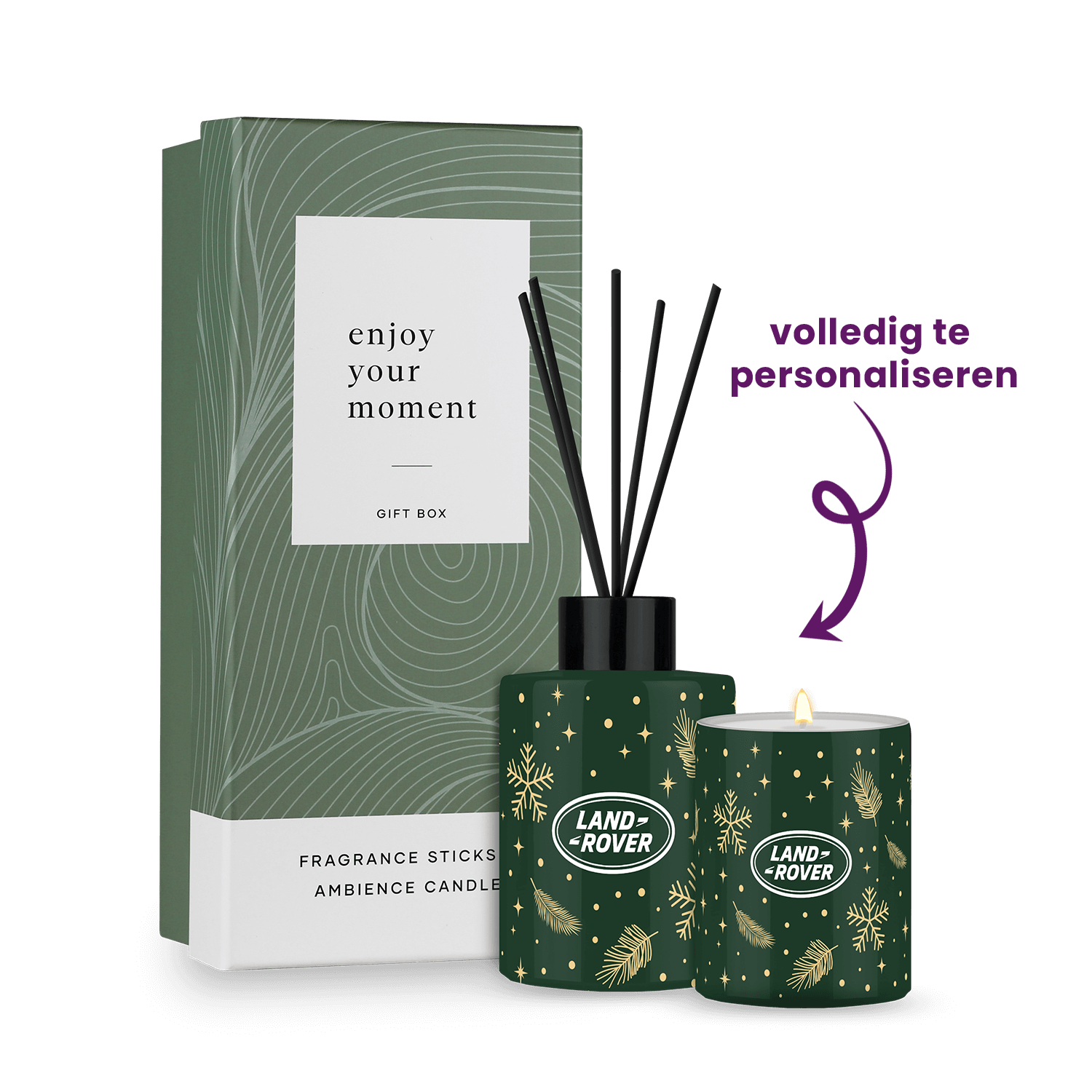 giftset volledig bedrukken met logo