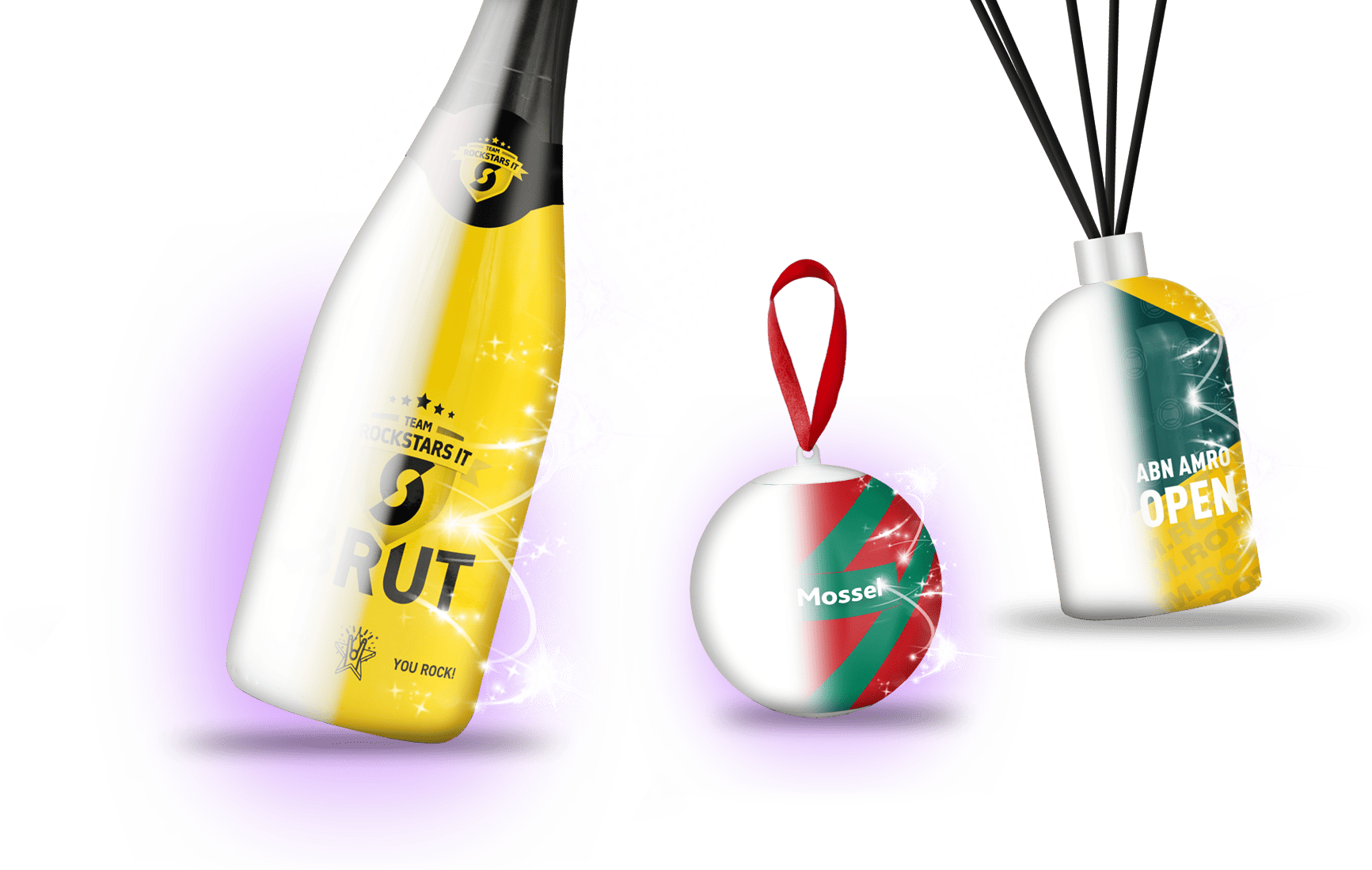 kerst producten met eigen logo